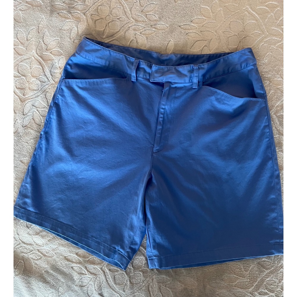 Greg Norman Size 12 Blue Golf Shorts Women's‎ Lightweight Comfort Athletic